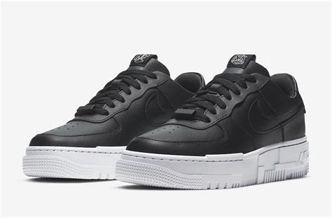 nike air force 1 pixel black